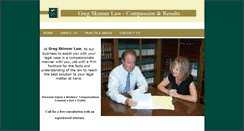 Desktop Screenshot of gskinnerlaw.com